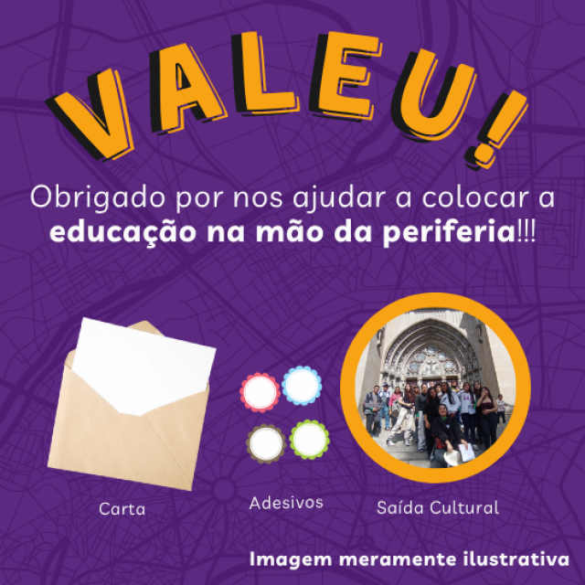 Eu incentivo a Educação