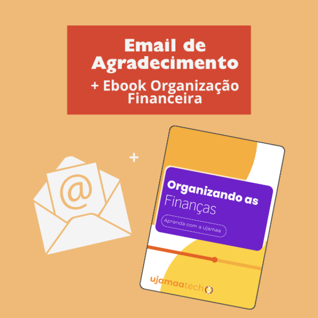 Email + Ebook Organização Financeira
