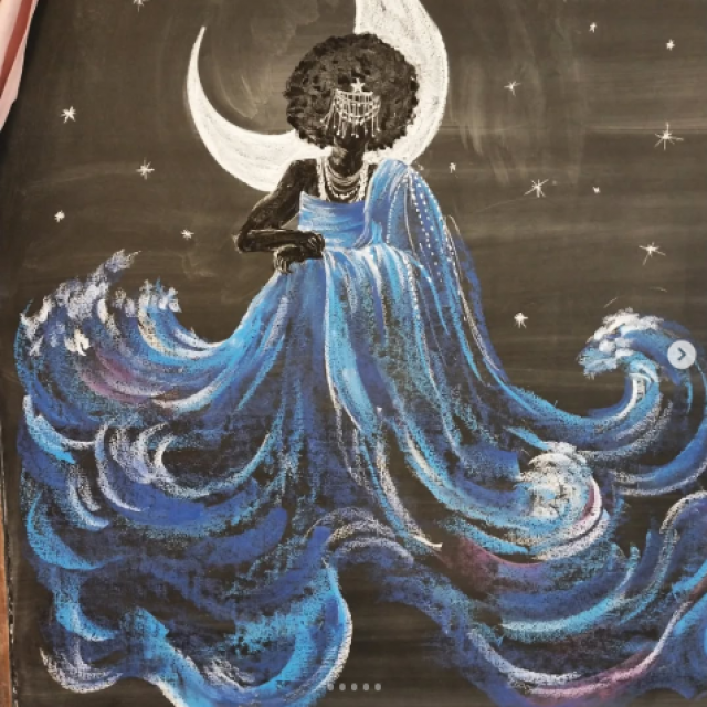 Rifa do Quadro Iemanjá da Prof Naíma