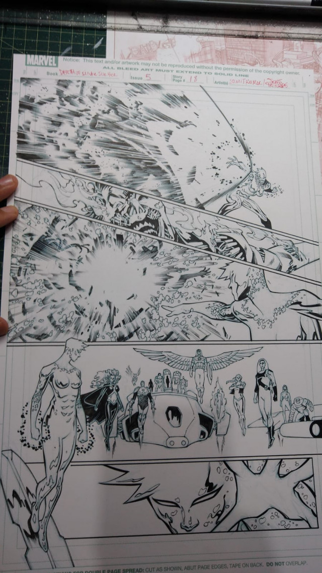 Death of Silver Surfer 05/25 de Jonas T.