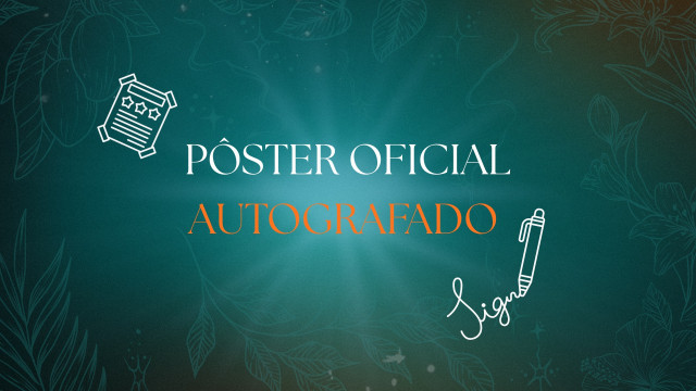Pôster mágico autografado!