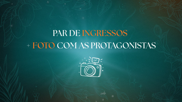 1 par de ingressos + foto