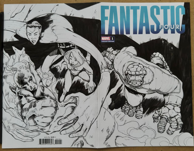 Fantastic 4 de Carlos Gritti em produção