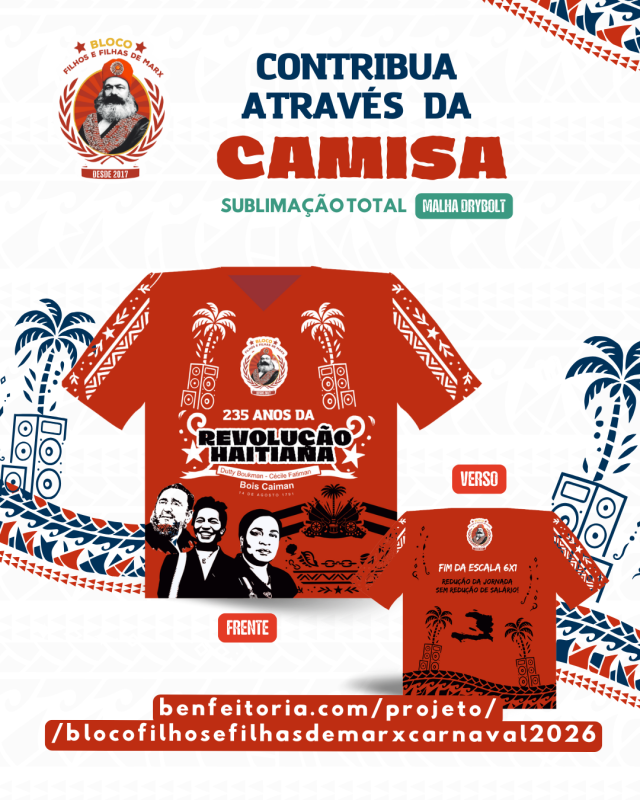 Camisa Arte Carnaval 2026 - Tamanho GG.