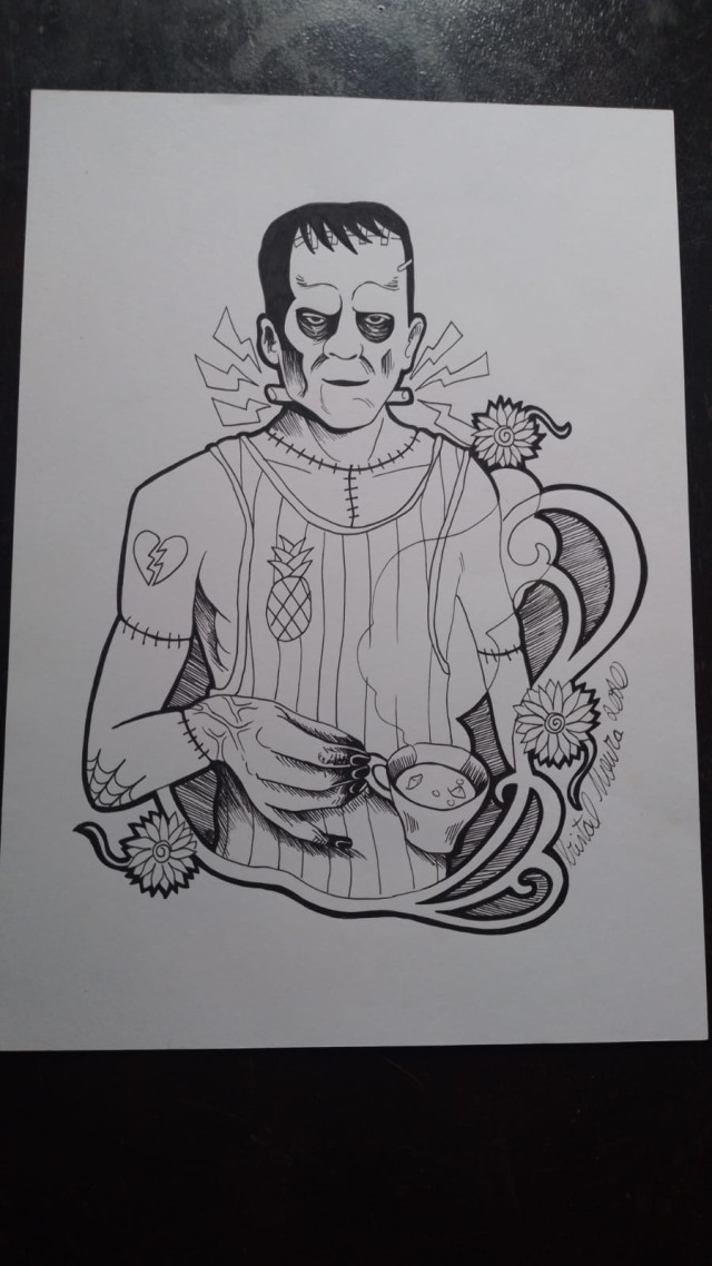Arte Frank de Férias, por Crystal Moura