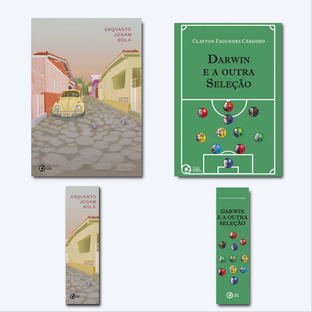 Enquanto jogam bola + 1 livro