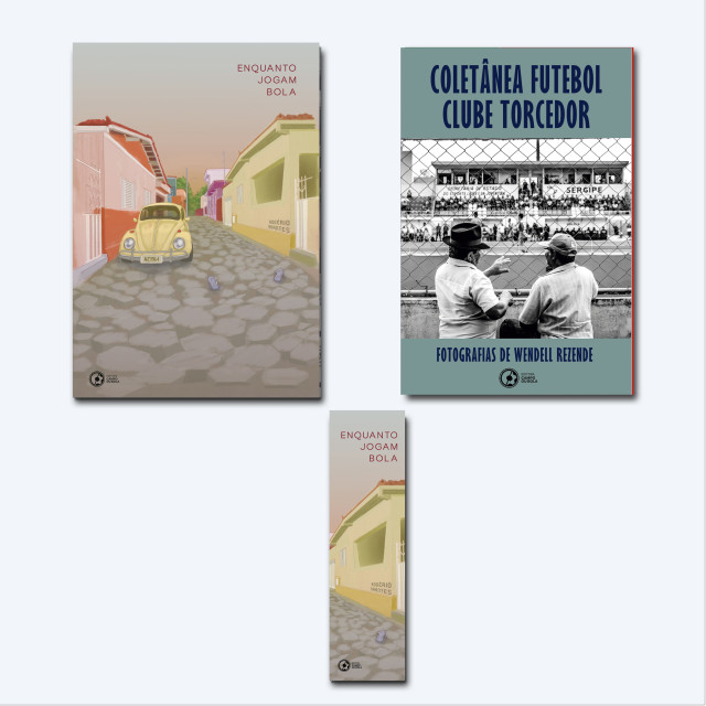 Enquanto jogam bola + 1 livro