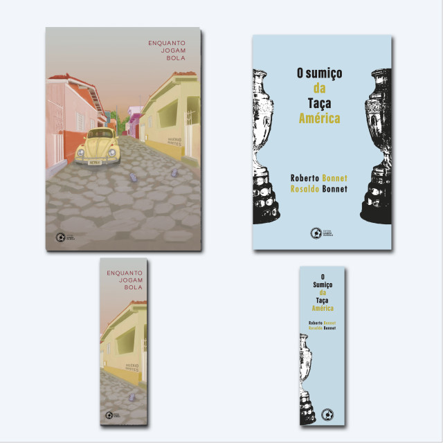Enquanto jogam bola + 1 livro