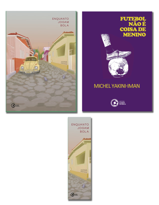 Enquanto jogam bola + 1 livro