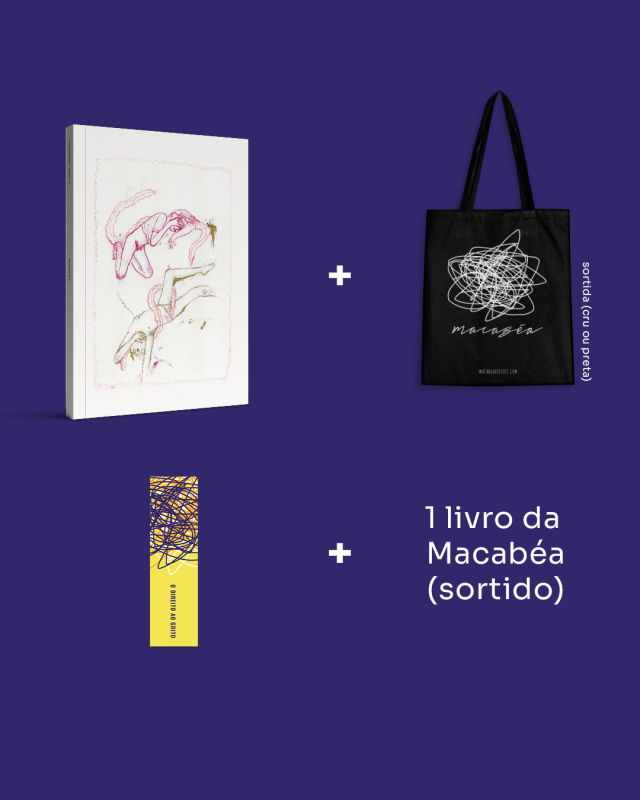 Novela + 1 livro da Macabéa + Ecobag