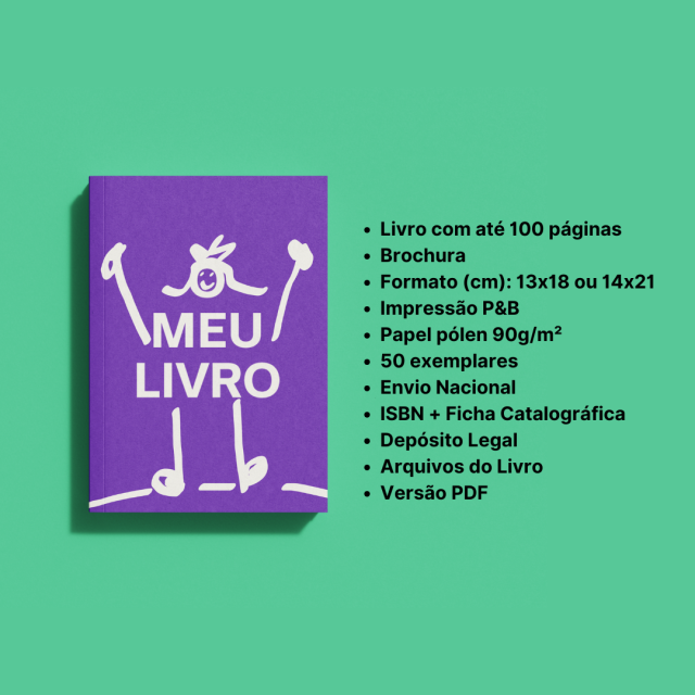 Quero 1 livro todo meu!