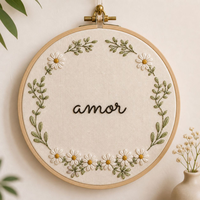 Bordado Personalizado 16cm - Retirada