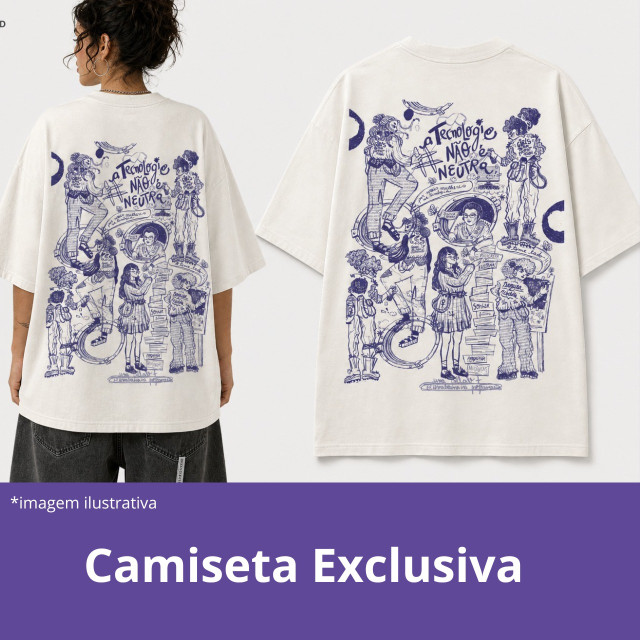 Camiseta Oversized - Retirada no local
