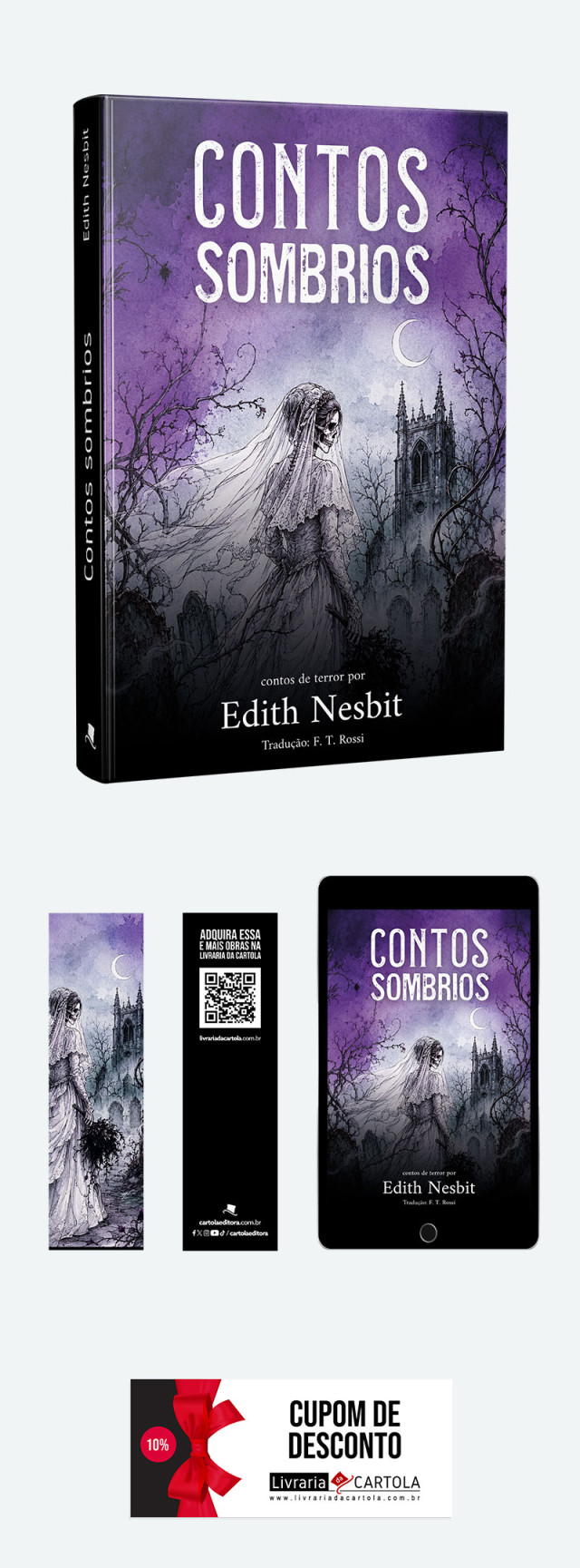Quero livro físico e digital | CAPA DURA
