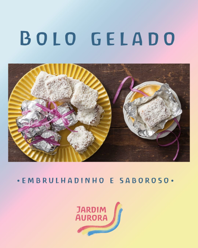 Bolo Gelado Embrulhadinho