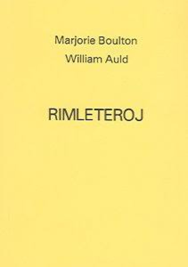 Rimleteroj — poesia em diálogo